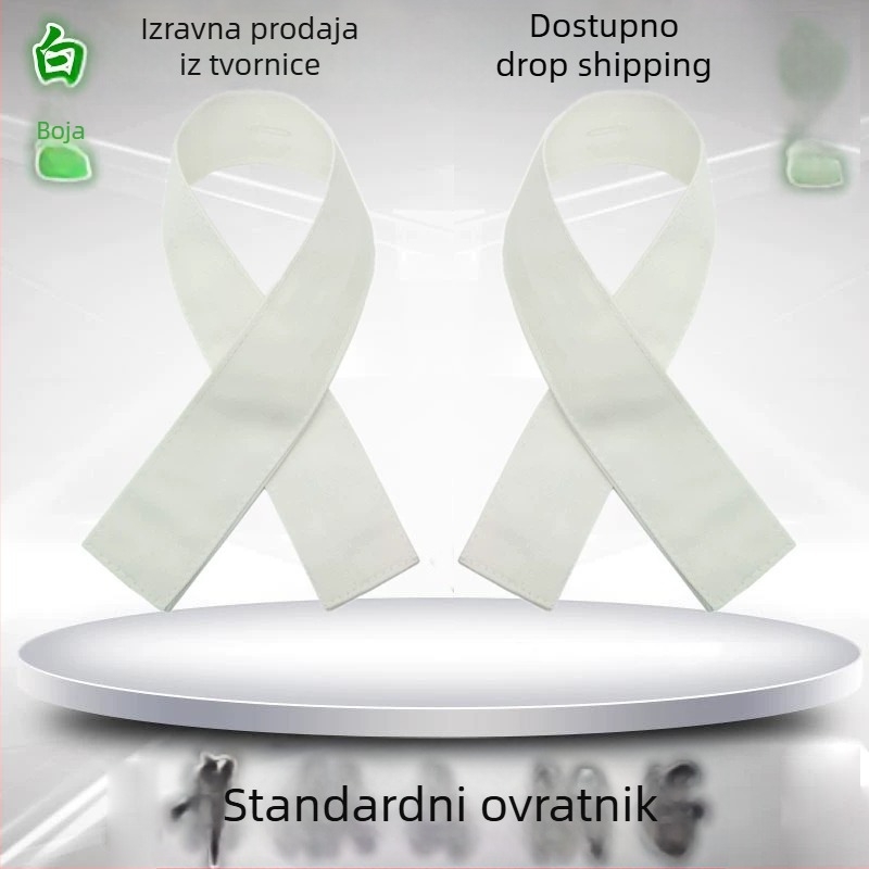 Zimski ovratnik za odjeću – pamučna tkanina, pamučna podstava, jednostavan stil, širina 0,4, jesen 2023