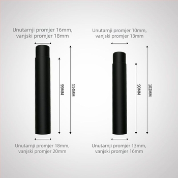 Potopna pumpa za akvarij s poklopcem za ulaz vode, spojnice za dovod vode, zaštitni poklopac za posudu s cvijećem, univerzalni dizajn tri u jedan