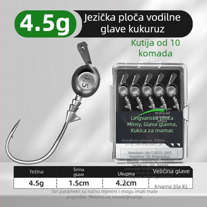 Kuka s olovnom glavom, Upper Class, bodljikav, za riječnu ribolov