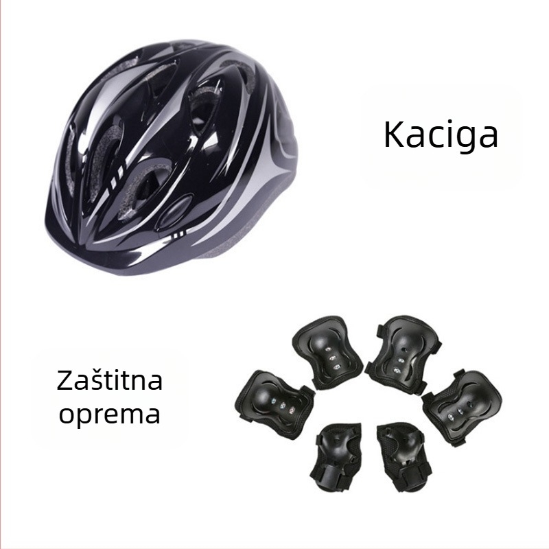 Angugu dječja kaciga za bicikl - EPS, unisex, za djecu