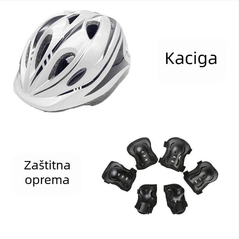 Angugu dječja kaciga za bicikl - EPS, unisex, za djecu