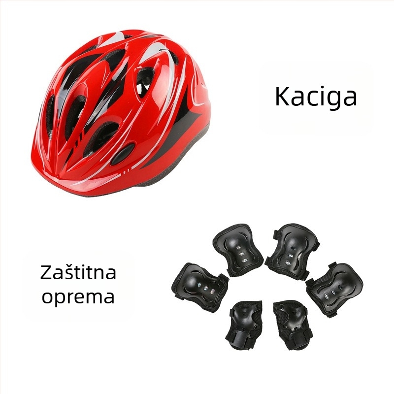 Angugu dječja kaciga za bicikl - EPS, unisex, za djecu