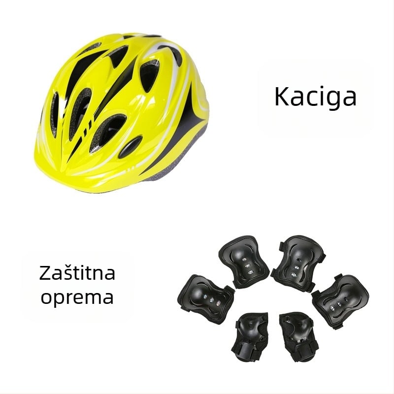 Angugu dječja kaciga za bicikl - EPS, unisex, za djecu