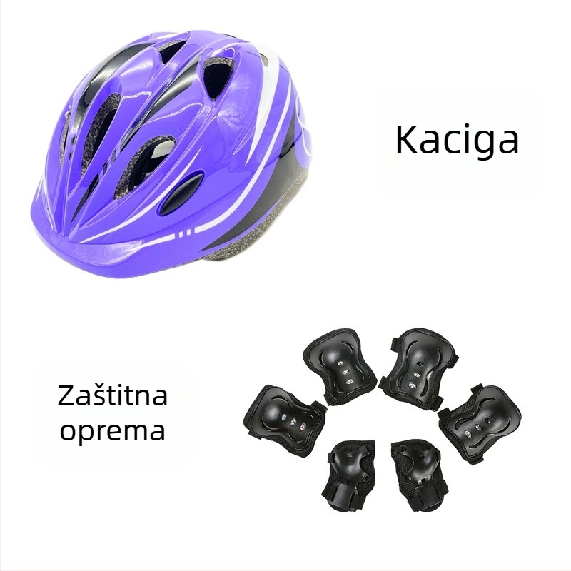 Angugu dječja kaciga za bicikl - EPS, unisex, za djecu