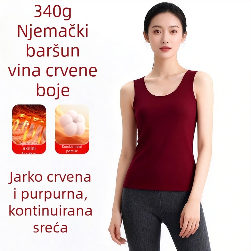 Zimski termalni set donjeg rublja s grijanjem - Derong akril, ekstra debeli 301–350 g/m², baršunasta podstava, unisex, okrugli vrat, dugi rukavi, hlače, jednodijelni sloj