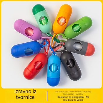 Torbe za pseće izmet, rolo tip, PE materijal, uobičajena debljina, marka Jinchong