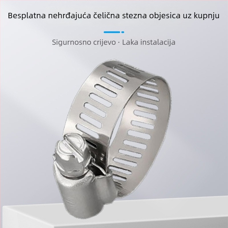 Johnson Aquarium Cijev od telećeg tetiva za izmjenu vode u akvariju, prozirni crijevo za potopnu pumpu i aeraciju, 1 kg