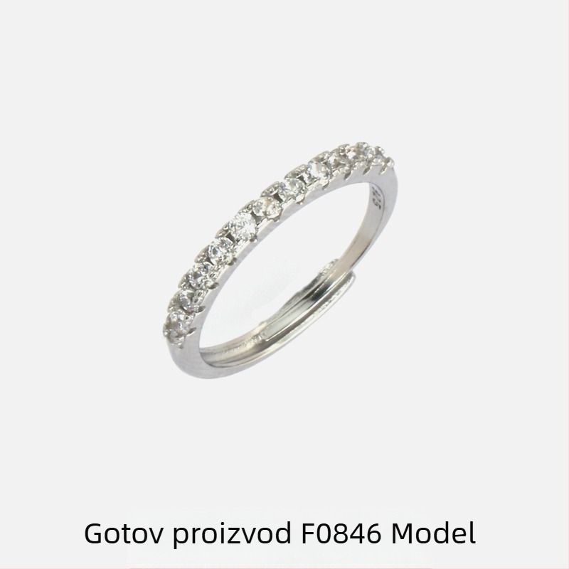Postavka prstena s geometrijskim oblikom od bakra – elektroplat završetak, okrugli stil, unisex (Bakar • Geometrijski oblik • Elektroplatiranje • Okrugli stil • Unisex)