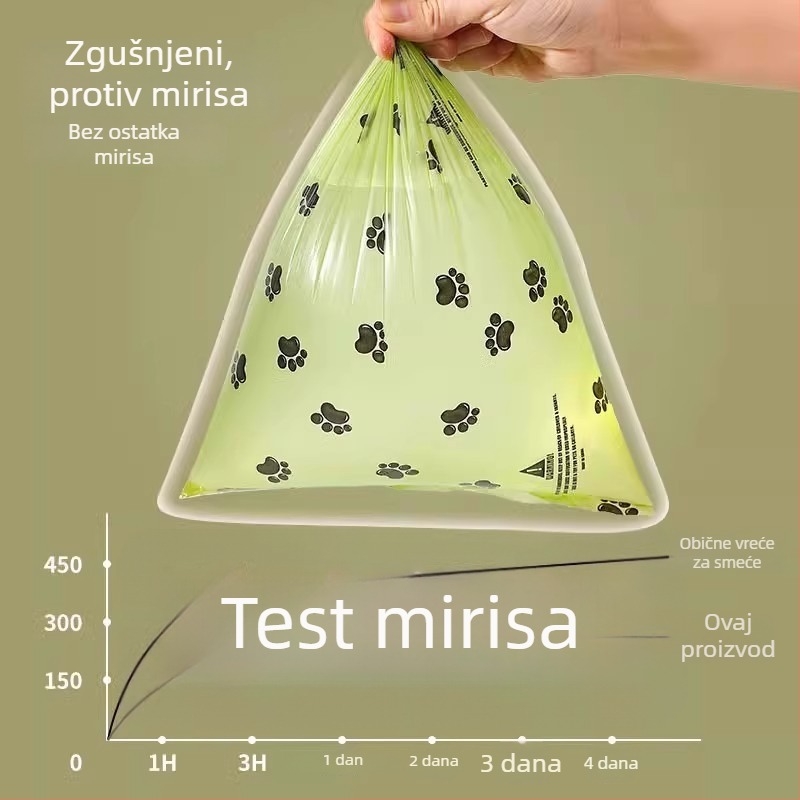 Torbe za izmet kućnih ljubimaca, prijenosne, srednja debljina (Brend: Friendly, Materijal: Drugo)