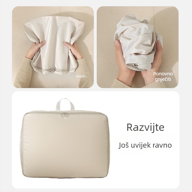 Kockasta torba za pohranu od twilla, model 1418, višestruka namjena, za putovanja i kućno skladištenje