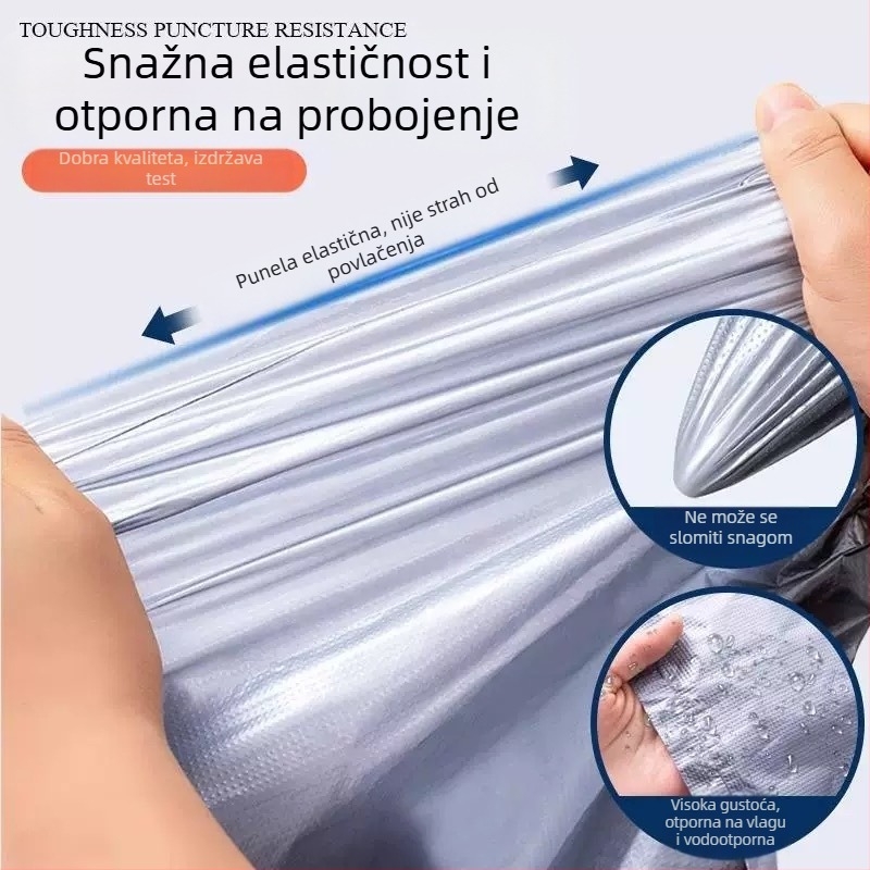 Kockasta PE vreća za preseljenje, veliki kapacitet, ojačan dizajn, višestruka upotreba za deke i odjeću