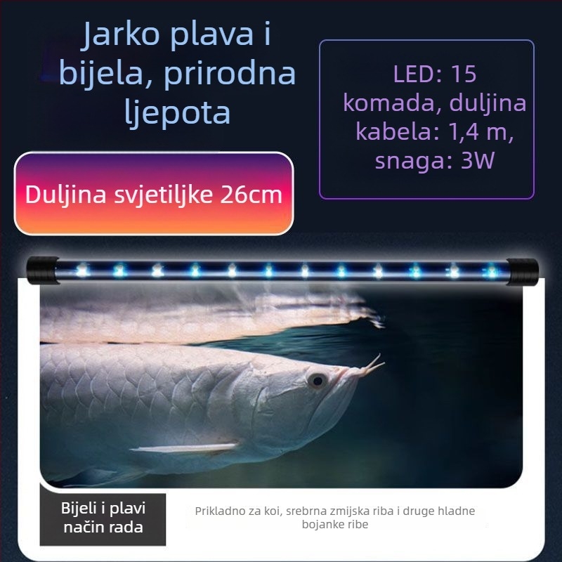 LED rasvjeta za akvarij – podvodna upotreba, štednja energije, visoka svjetlina, ambijentalno osvjetljenje