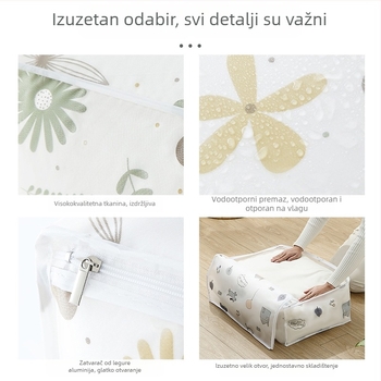 Torba za pohranu velikog kapaciteta za deke i odjeću