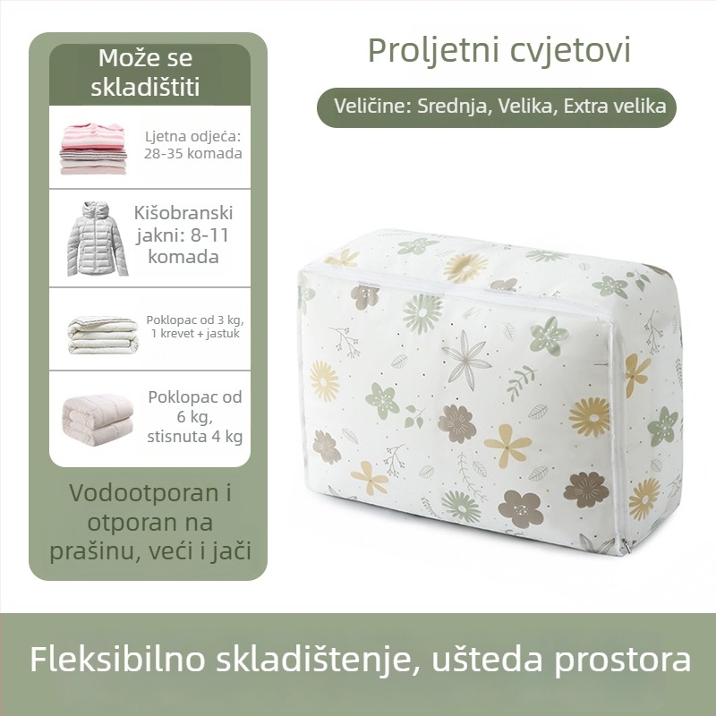 Torba za pohranu velikog kapaciteta za deke i odjeću