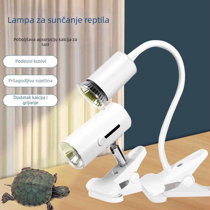 Lingling Lampa za Kornjače — Osvjetljenje s potpunim spektromom za penjačke kućne ljubimce, 1 kg