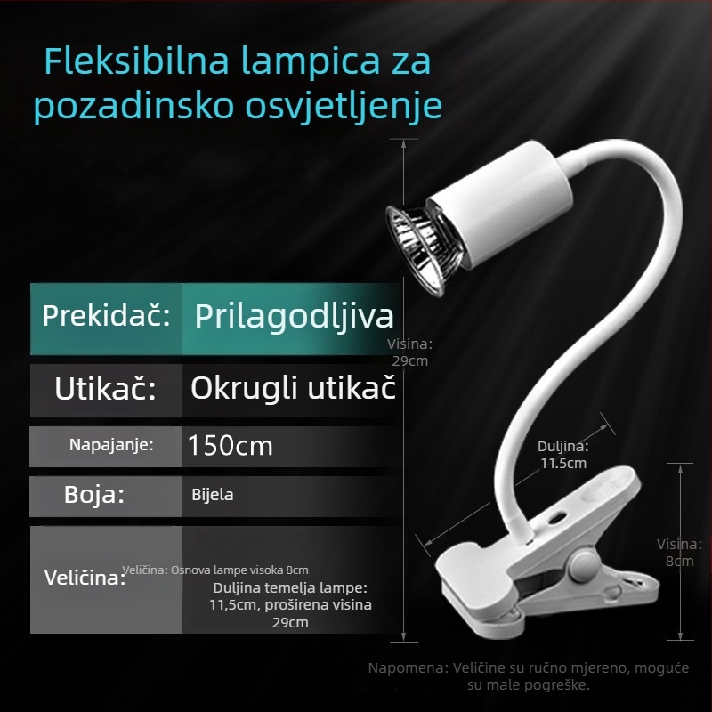 Lingling Lampa za Kornjače — Osvjetljenje s potpunim spektromom za penjačke kućne ljubimce, 1 kg