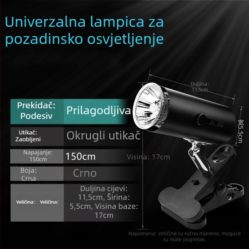 Lingling Lampa za Kornjače — Osvjetljenje s potpunim spektromom za penjačke kućne ljubimce, 1 kg