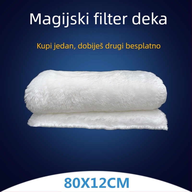 Duo Fish akvarijski filter mata — materijal za filtriranje, suho/vlažno razdvajanje