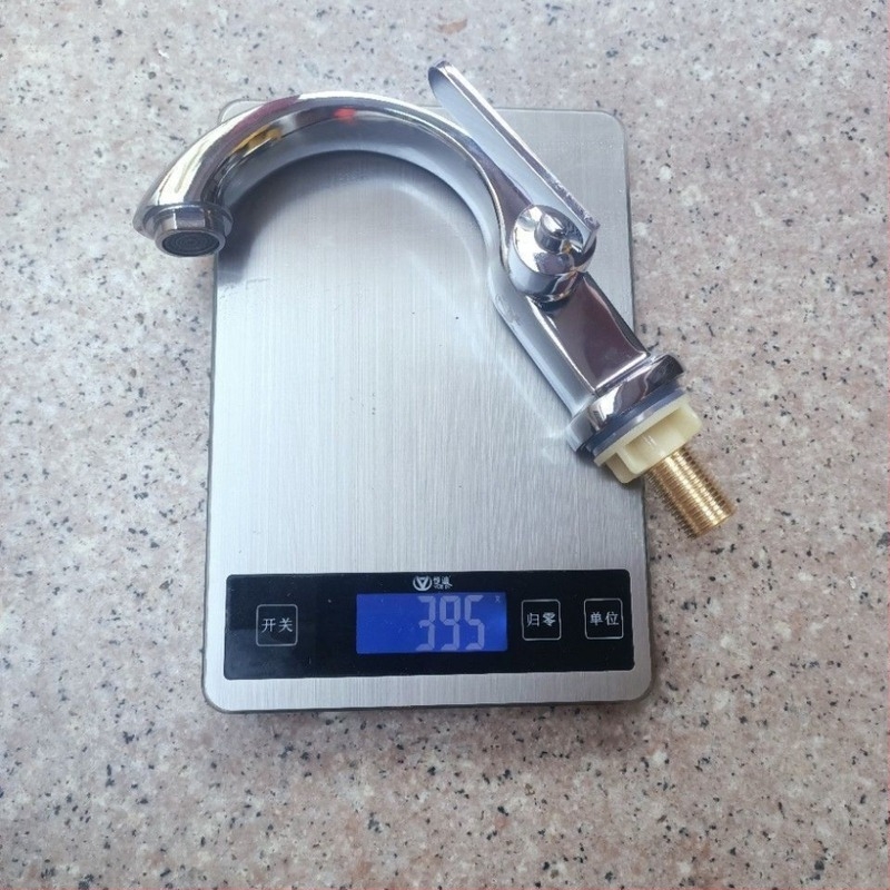 Jednostavna slavina za hladnu vodu za umivaonik na ploču | Cinkova legura, keramički središnji ventil, 90°C, 10 kg, model 00698