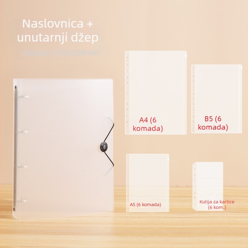 Lukai PVC organizator dokumenata – vodootporan i otporan na prašinu, za važne dokumente: potvrda o rođenju, vlasnički list, kućni registar