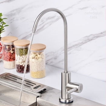 Kuhinjska slavina s magnetskom funkcijom, od nehrđajućeg čelika 304, model SUS4635, keramički jezgreni ventil, nazivni tlak 1 MPa, promjer sjedišta ventila 32–40 mm