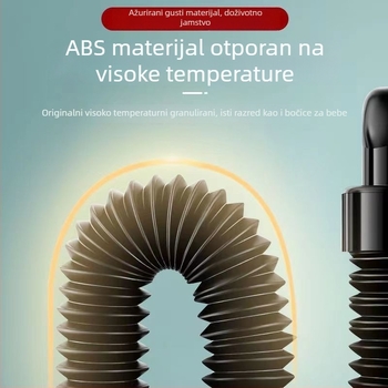 P-oblik sifona za umivaonik s čepom protiv mirisa, plastični, CE certifikat