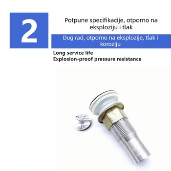 Mramorni odvod za sudoper s vučnim prstenom – podizni tip, nehrđajući čelik, model 6.0, moderni minimalistički dizajn