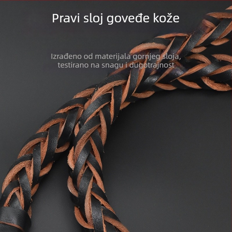 Užad za velike pse, materijal: koža, proširivo, kategorija proizvoda: vučno užad, kategorija: kaiševi i užad za kućne ljubimce