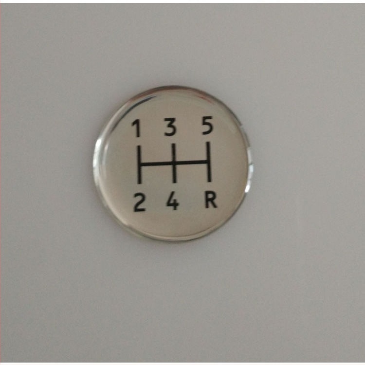 Naljepnica za glavu mjenjača s valovitim uzorkom, za 5. i 6. brzinu, Iveco R24 ručni mjenjač