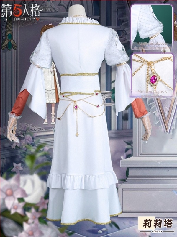 Cosplay kostim za žene – Juliet inspiriran psiholog preživljavanja, poliester sa spandksom, ljeto 2024