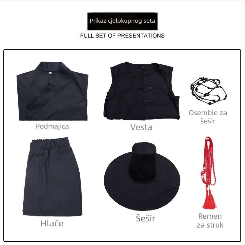 Kozplay kostim za K-Pop djevojačku grupu, street hipster stil, brend New Silk, poliester 30-50%, jesen 2025, za uloge u igrama i anime