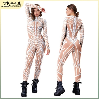 Cosplay bodi s digitalnim printom u motivu imitacije sequin, unisex jedinstveni komad, Milk Silk tkanina, poliester i elastan, jesen 2025