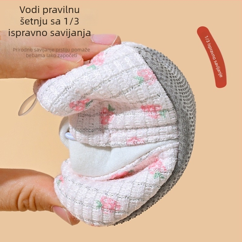 Cipele za djecu predškolske dobi - platnene gornje, mekana potplata, protuklizno, prozračne, elastična traka za zatvaranje