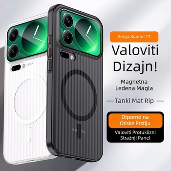 Zaštitno kućište za Xiaomi 17 Pro Max, 15 i 13 – mat završna obrada, otporno na udarce, disipacija topline, magnetsko prianjanje, protuklizno