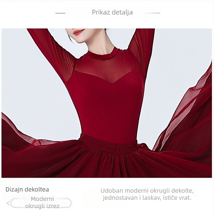 Muški bodysuit za moderne ples – poliester-lininska smjesa, podstava od rayona, pogodna za balet, akrobacije i zračne plesne pokrete