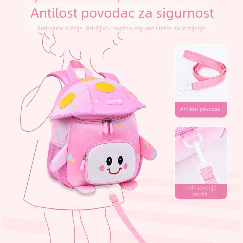 Sesame Baby ruksak za vrtić, lagan, unisex, materijal diving cloth, podstava od najlona, model 5827