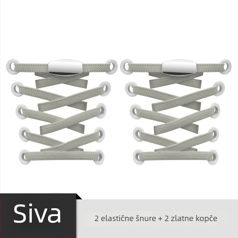 Sobu – Kopča za vezice za obuće (Lazy Shoelace Buckle) – dodatak za obuću; pogodno za tenisice, čizme, casual i radne cipele; brend Sobu; sve sezone