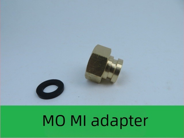 Filter za vodu za WC s prednjim priključkom i trostranim adapterom, materijal: plastika i bakar, stil: moderni minimalistički