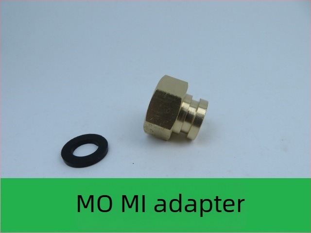 Filter za vodu za WC s prednjim priključkom i trostranim adapterom, materijal: plastika i bakar, stil: moderni minimalistički