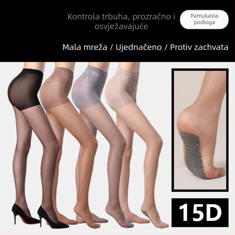 Ženske tajice za mršavljenje struka i podizanje stražnjice, mrežasta prozračna tkanina, najlon, otporne na kidanje