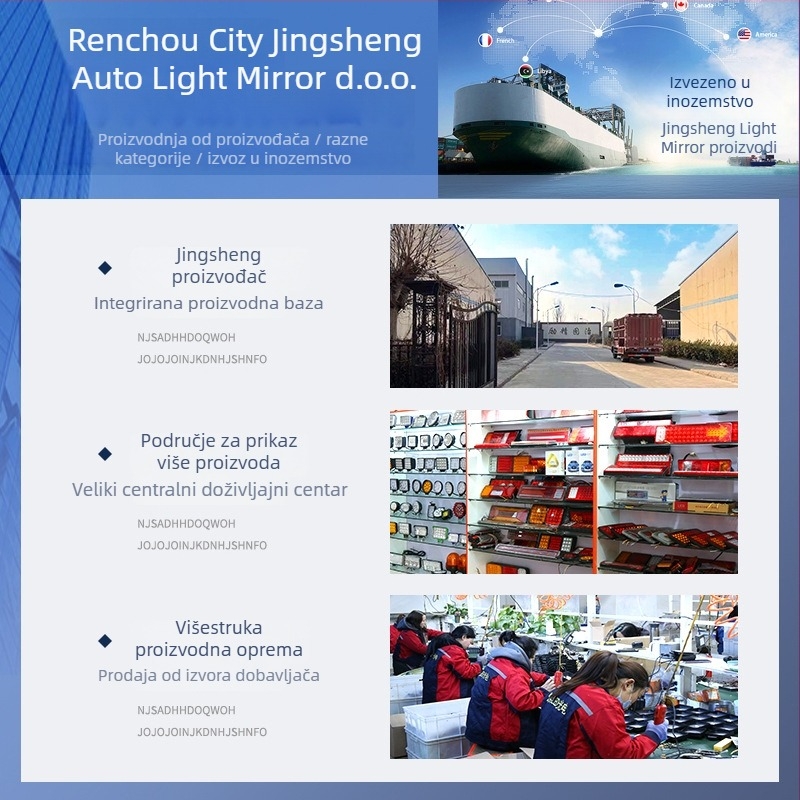 LED stražnje svjetlo Steyr light guide tail light za auto, kombi i kamion | LED izvor svjetla; Plastično kućište; Za auto, kombi i kamione; Životni vijek 50000h