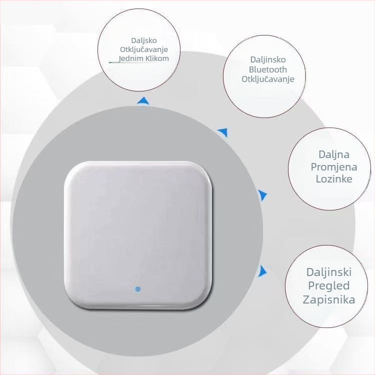 G2 Gateway s Tuya Bluetooth bežičnim gatewayjem, ABS, 200 g
