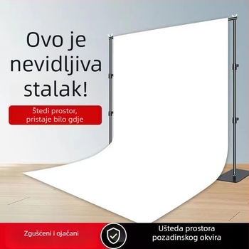 Stalak za pozadinu, metalna konstrukcija, model Flat frame, Autonomy, pogodan za fotografiranje odjeće