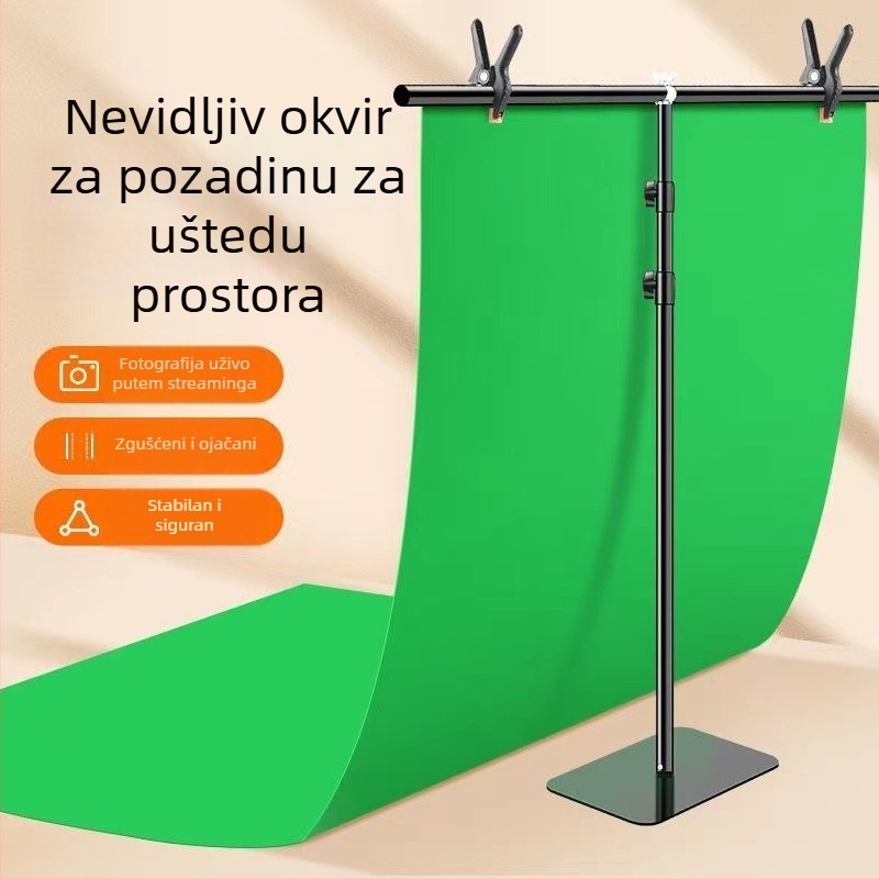 Stalak za pozadinu, metalna konstrukcija, model Flat frame, Autonomy, pogodan za fotografiranje odjeće