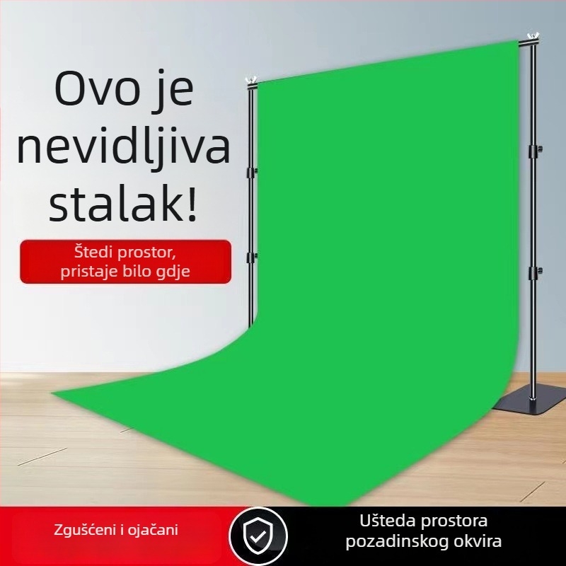 Stalak za pozadinu, metalna konstrukcija, model Flat frame, Autonomy, pogodan za fotografiranje odjeće