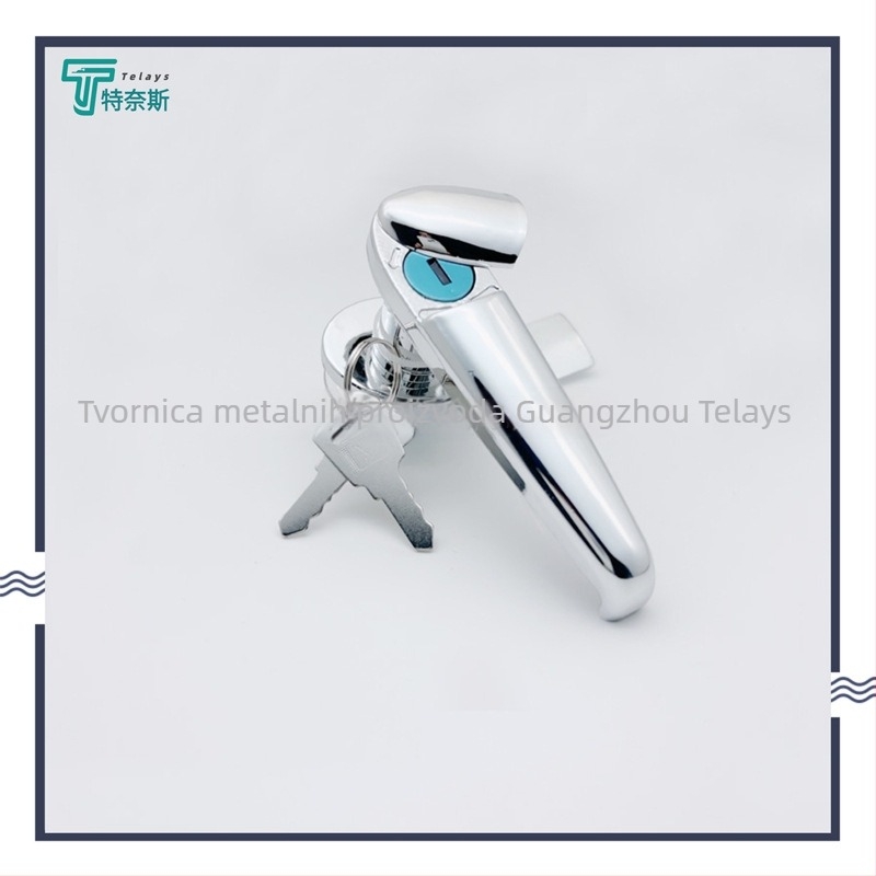 Ternis MS308 aluminijska ručna ključavnica za ormariće — moderan stil, model MS308