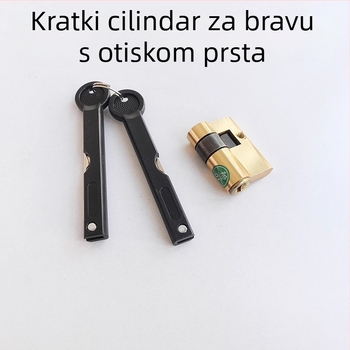 Cilindar brave – razina sigurnosti C, pristup otisku prsta, aluminijska legura, poluautomatni / potpuno automatski inteligentni cilindar
