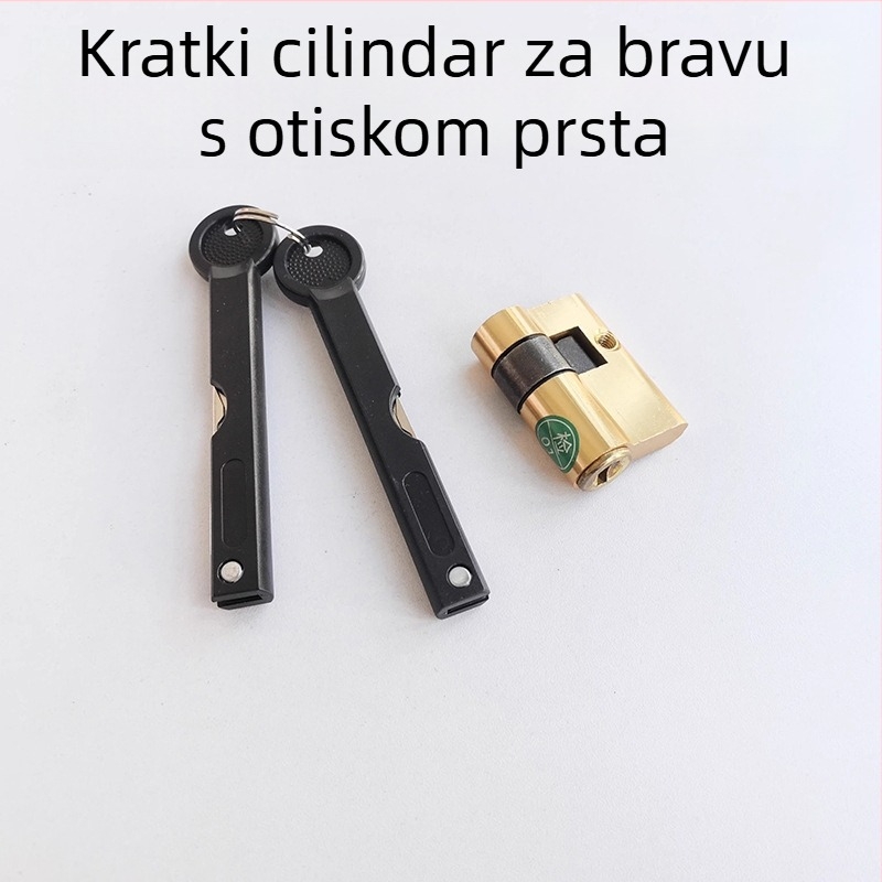 Cilindar brave – razina sigurnosti C, pristup otisku prsta, aluminijska legura, poluautomatni / potpuno automatski inteligentni cilindar