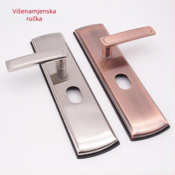 Kuka za sigurnosna vrata, model 1258, premaz od željeza, 1050 g
