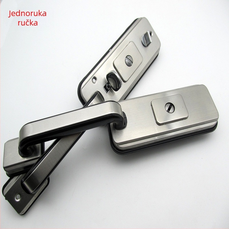 Kuka za vrata s pritiskom – nehrđajući čelik, moderan stil, model 118-05, pogodno za vrata od aluminijskog legura